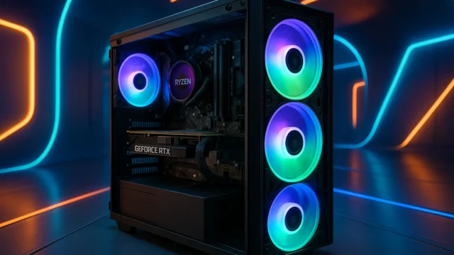 Monte seu PC: Ryzen 5 8400F, RTX 4060, 16GB, 480GB SSD