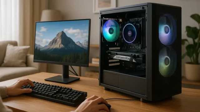 Monte seu PC: Ryzen 5 8400F, RTX 3060, 16GB, 512GB SSD