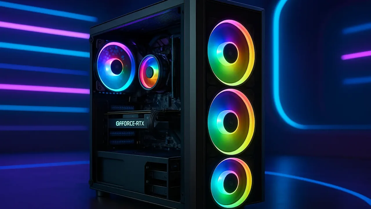 Monte seu PC: Ryzen 5 8400F, RTX 3050, 16GB, 480GB SSD