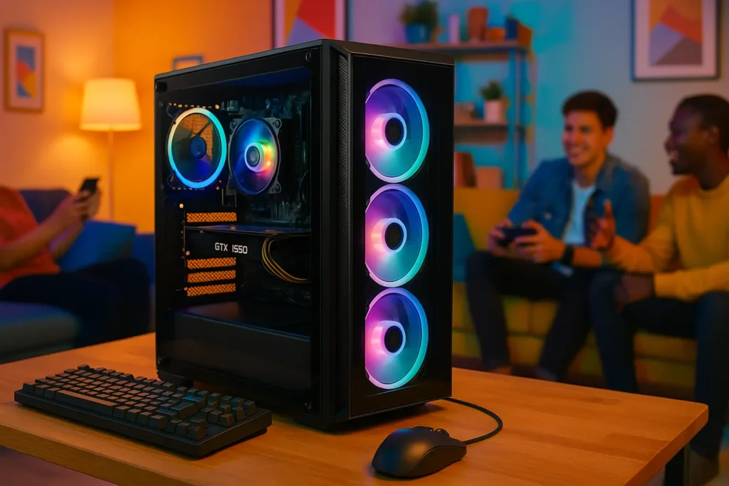 Monte seu PC: i5-4570, GTX 1650, 16GB, 480GB SSD