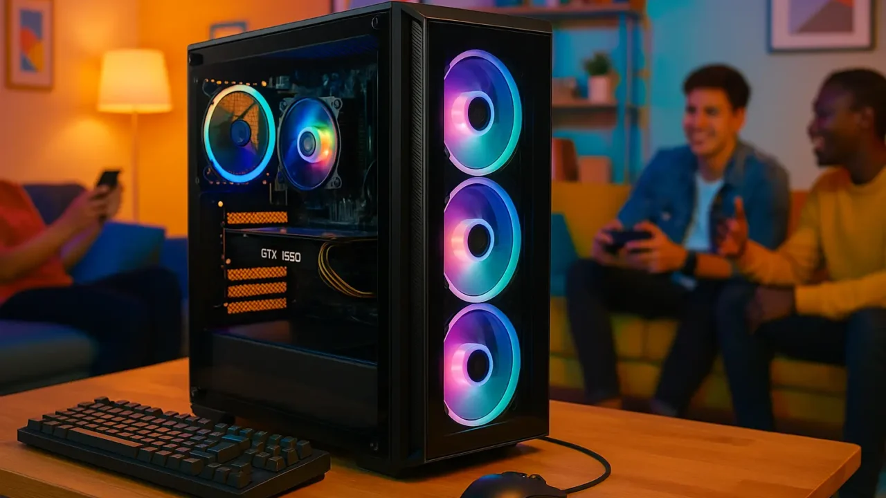 Monte seu PC: i5-4570, GTX 1650, 16GB, 480GB SSD