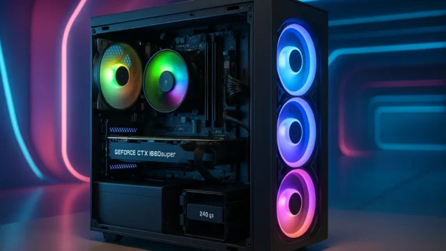 Monte seu PC: i7-4770, GTX 1660 Super, 16GB, 240GB SSD