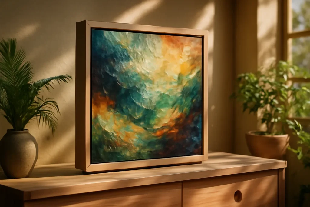 Music Frame Samsung HW-LS60D: Áudio de Alta Resolução e Design Elegante