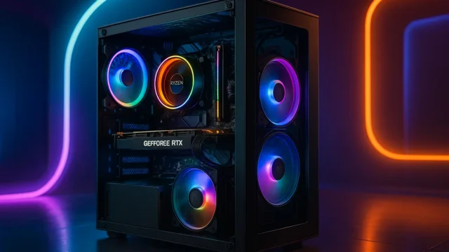 Monte seu PC: Ryzen 5 5600GT, RTX 3050, 16GB, 480GB SSD