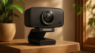 Anker Webcam PowerConf C200 2K: Microfone com Cancelamento de Ruído e Correção de Pouca Luz