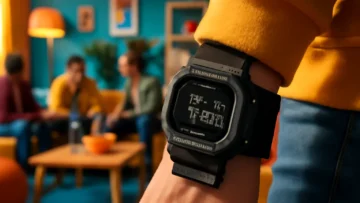 Relógio Casio G-Shock DW-5600BBN-1DR Resistente a Choques