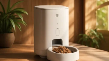 Smart Alimentador Pet Wi-Fi Positivo Casa Inteligente: Agendamento de Porções e Sensor Antiobstrução
