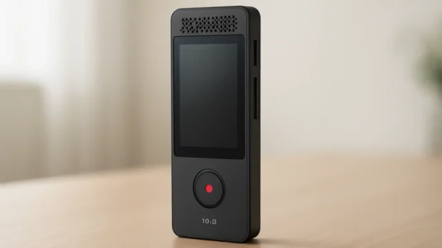 Gravador de Voz PLAUD NotePin: Anotação e Transcrição com IA para Profissionais