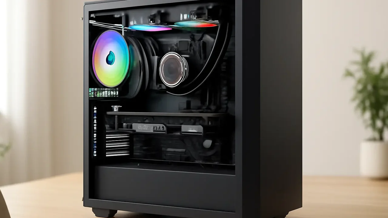 PC GAMER HERTZ® RYZEN 7 5700X WATER COOLER 240MM 32GB SSD 1TB RTX 4060 8GB GABINETE GAMER