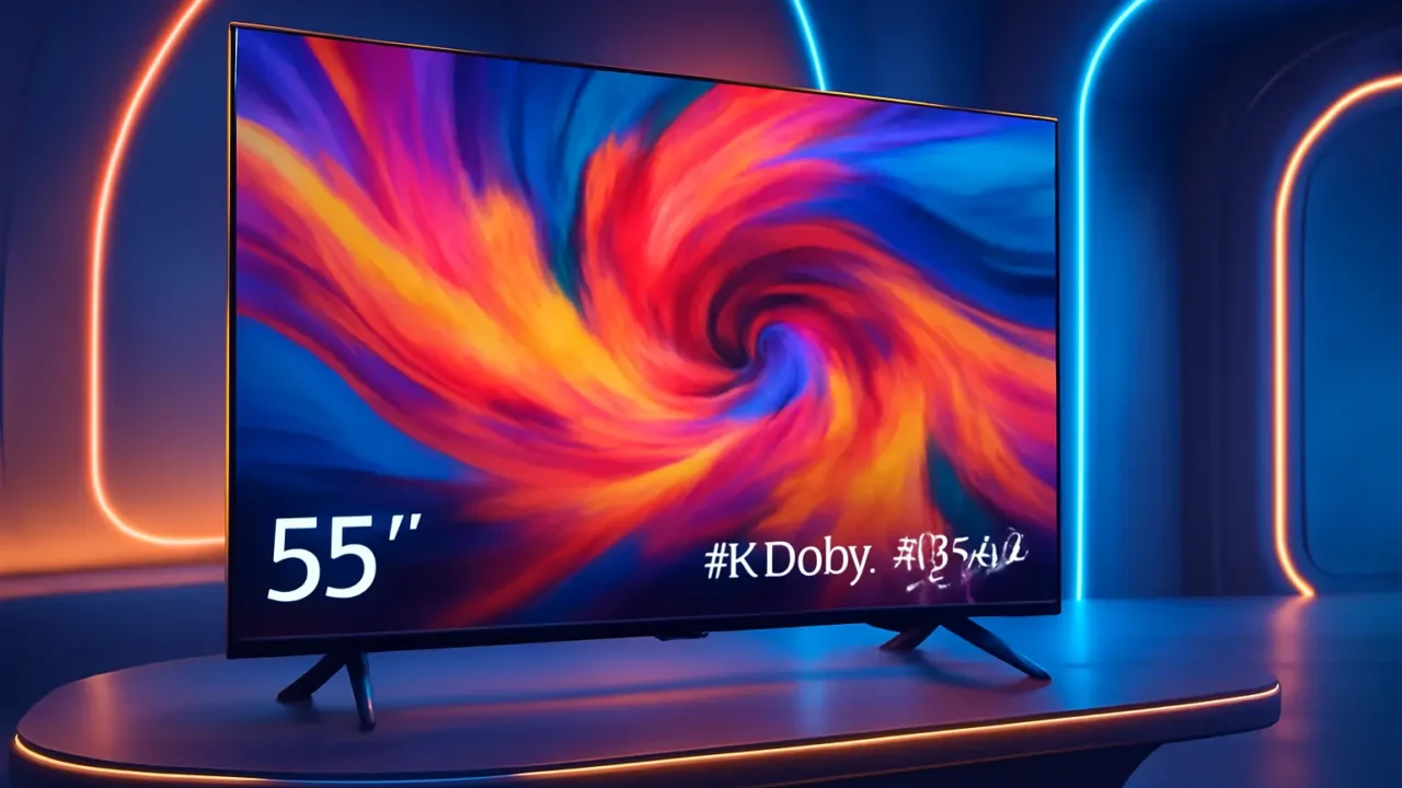 Smart TV 55" 4K Dolby Audio Toshiba Vidaa - TB023M