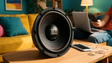 JBL Alto-falante Subwoofer Stage 810: Potência de 800W e Desempenho Impecável