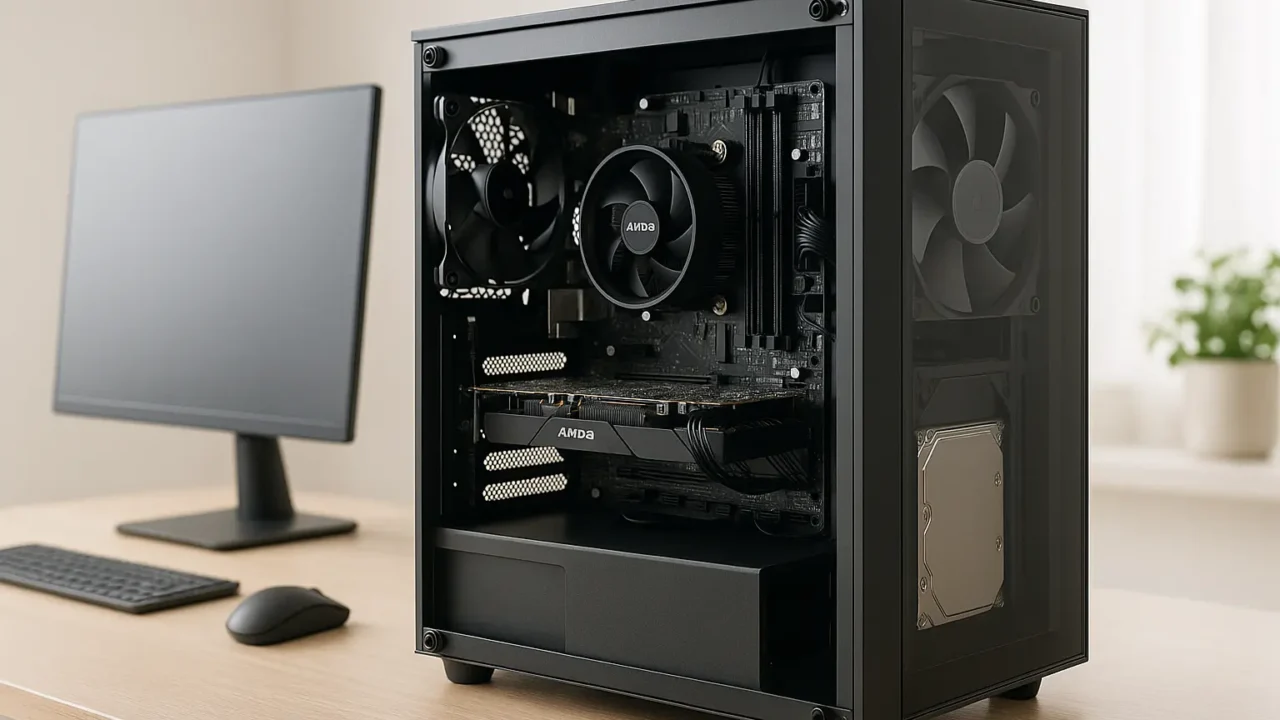 Monte seu PC: Ryzen 7 5700G, 16GB, 480GB SSD, 1TB HD