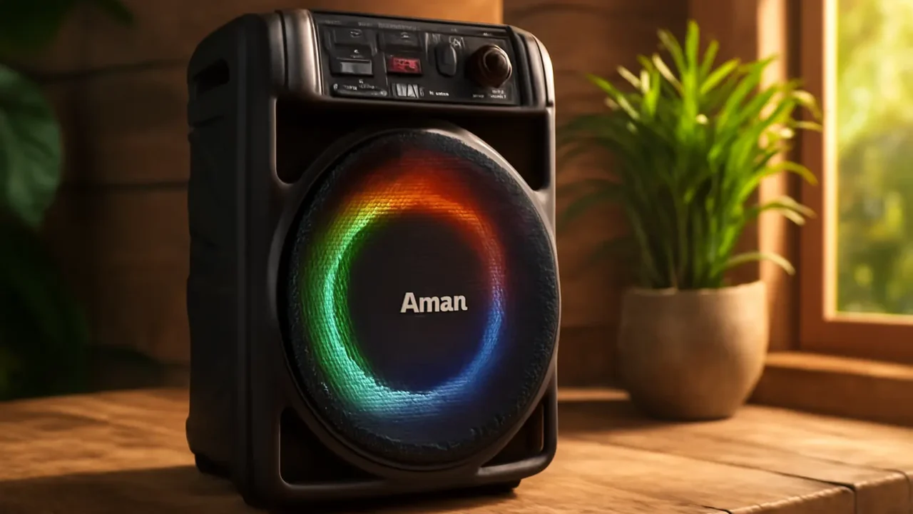 Amvox Caixa de Som Amplificada ACA 2201 Pesadão II - 2200W RMS, Bluetooth, Equalizador, USB