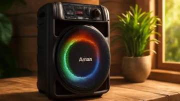 Amvox Caixa de Som Amplificada ACA 2201 Pesadão II - 2200W RMS, Bluetooth, Equalizador, USB