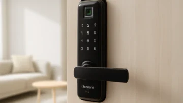 Fechadura Digital FR331 Preto Intelbras - Acesso por Biometria e Tecnologia de Ponta