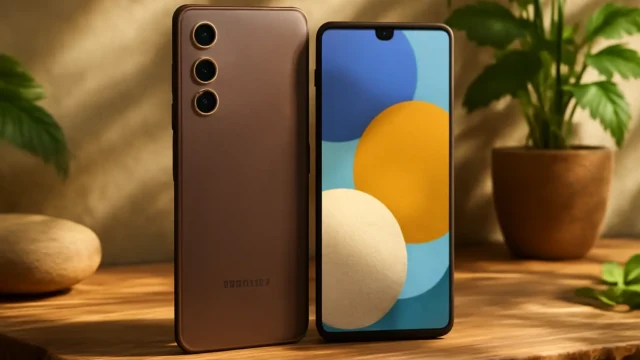 Samsung Galaxy M55 5G: Câmera Tripla de 50MP, Tela Super AMOLED 120Hz