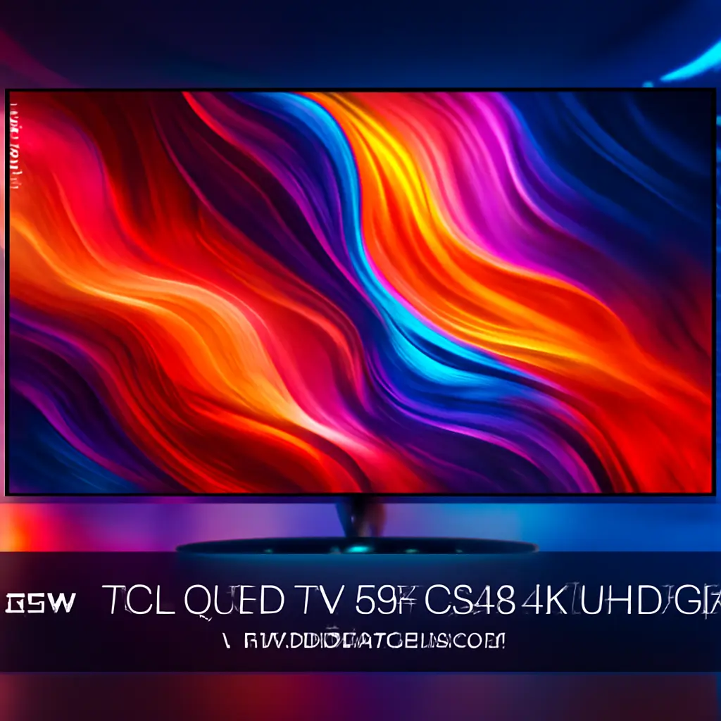 TCL QLED TV 50” C645 4K UHD Google TV Dolby Vision Gaming