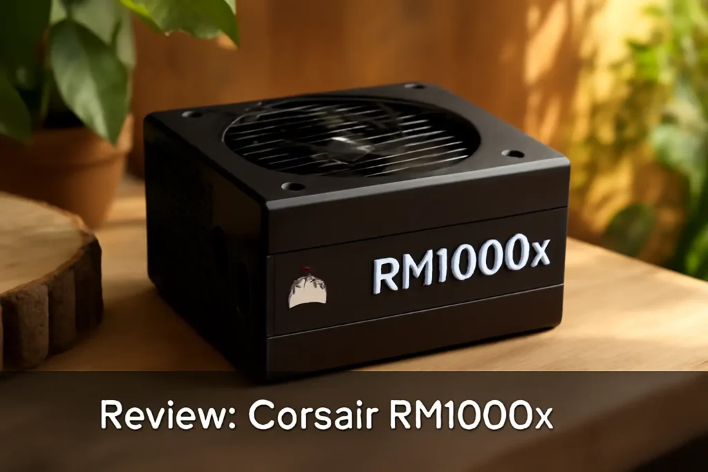 Fonte Corsair RM1000x, 1000W, 80 Plus Gold: Potência e Eficiência para seu PC