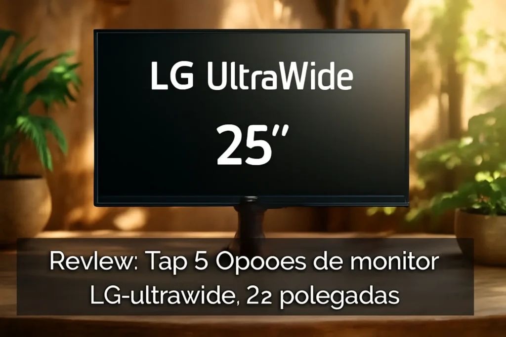 Top 5 Opções de monitor LG ultrawide 25 polegadas