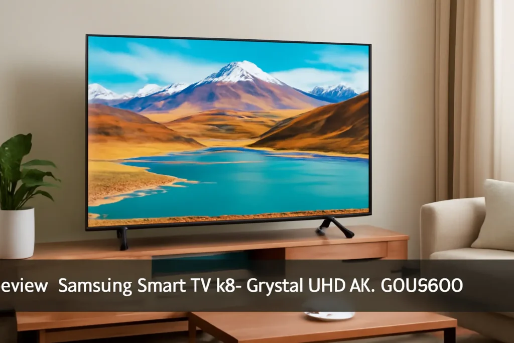Samsung Smart TV 43" Crystal UHD 4K 43DU8000 - Dynamic Crystal Color, Gaming Hub