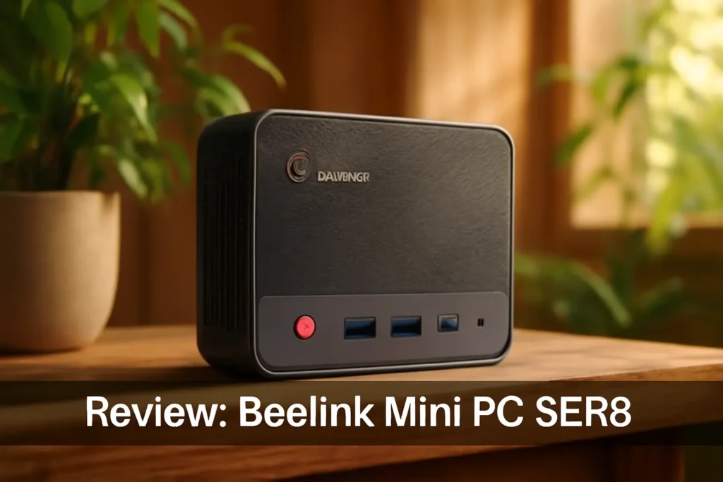 Beelink Mini PC SER8 - Desempenho Potente e Armazenamento Robusto