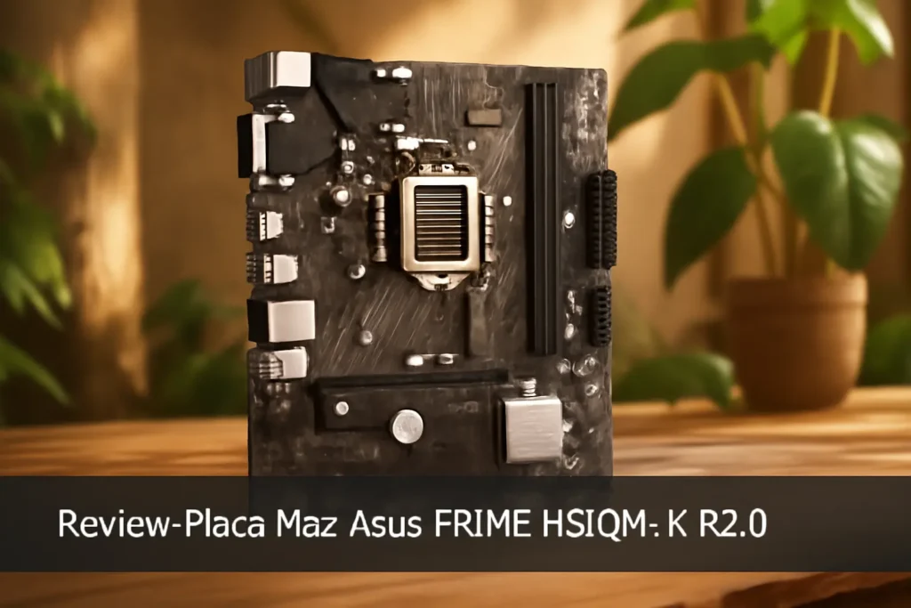 Placa Mãe Asus PRIME H510M-K R2.0: Compacta e Versátil para Seu PC