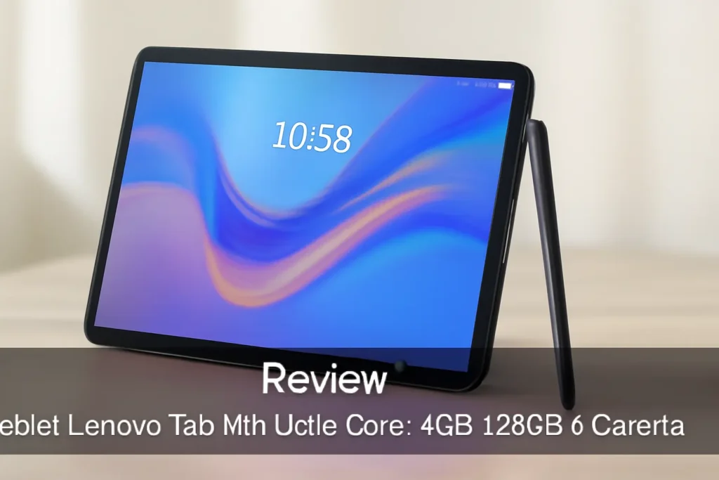 Tablet Lenovo Tab M11: Octa-Core, 4GB, 128GB e Caneta