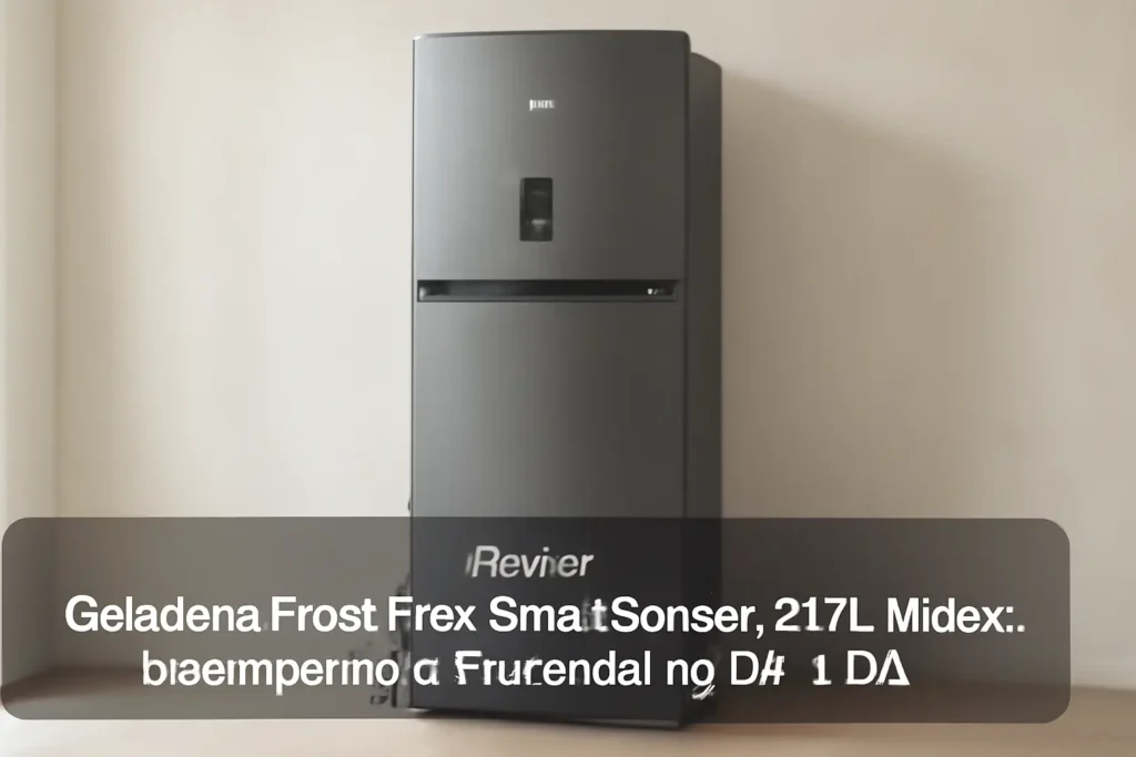 Geladeira Frost Free SmartSensor 347L Midea: Desempenho e Eficiência no Dia a Dia