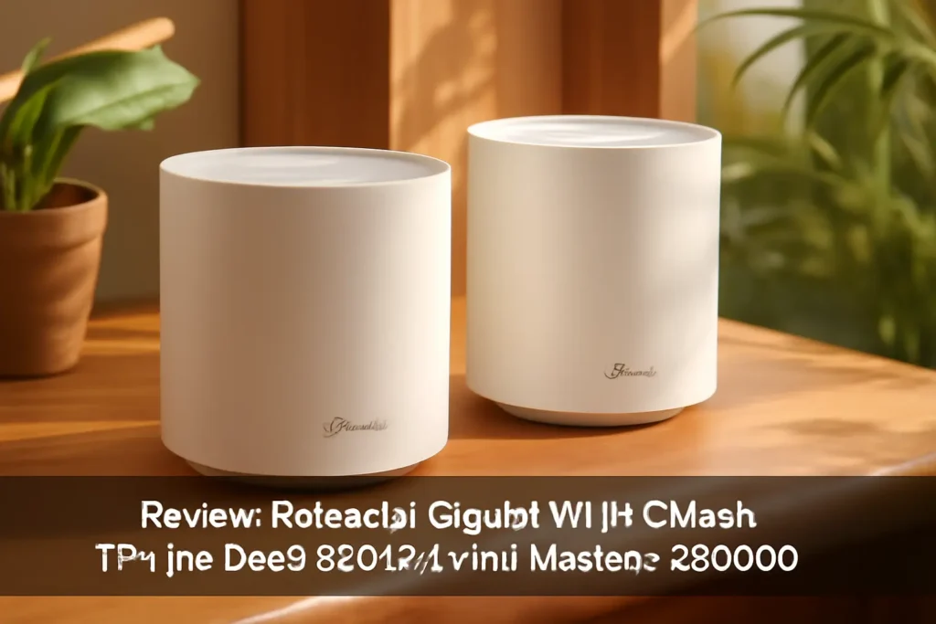 Roteador Gigabit Wi-Fi 6 Mesh TP-Link DECO X60 (2 unid.) Wireless AX3000