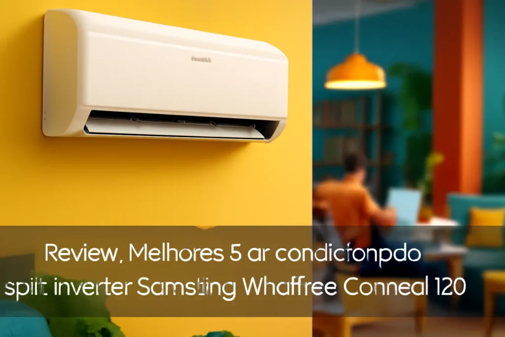 Melhores 5 ar condicionado split inverter Samsung windfree connect 12000