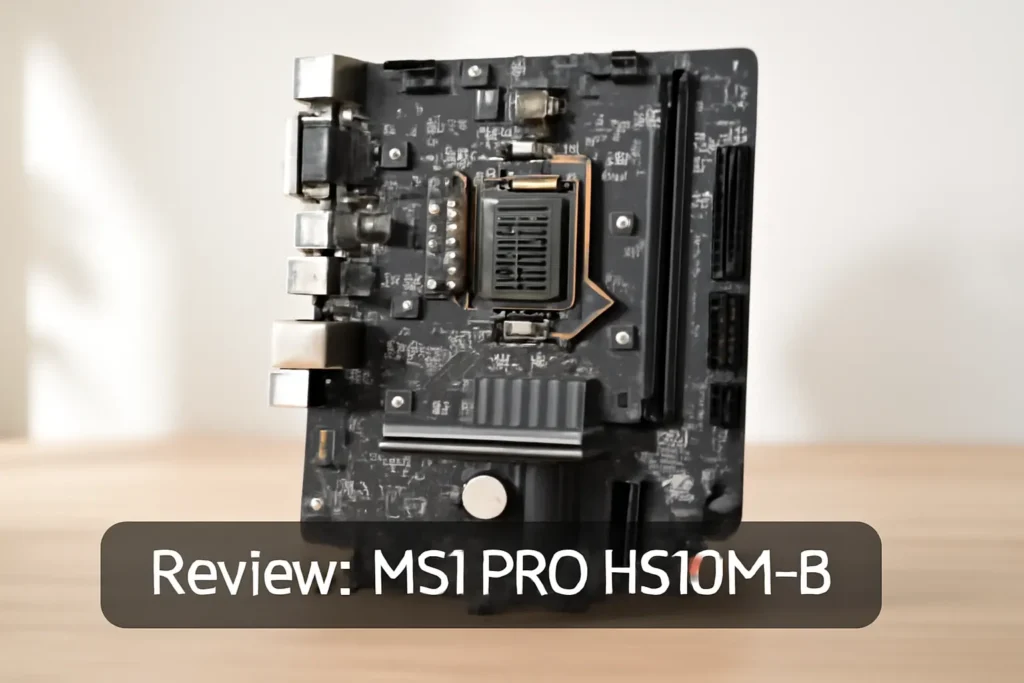 Placa Mãe MSI PRO H510M-B - Suporte DDR4 e Conectividade Completa