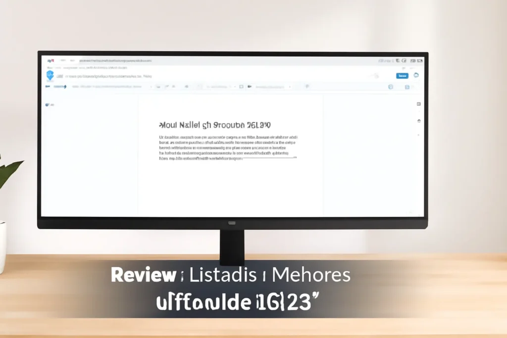 Lista de 5 Melhores: ultrawide LG 29