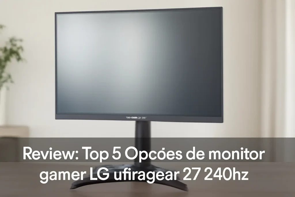 Top 5 Opções de monitor gamer LG ultragear 27 240hz