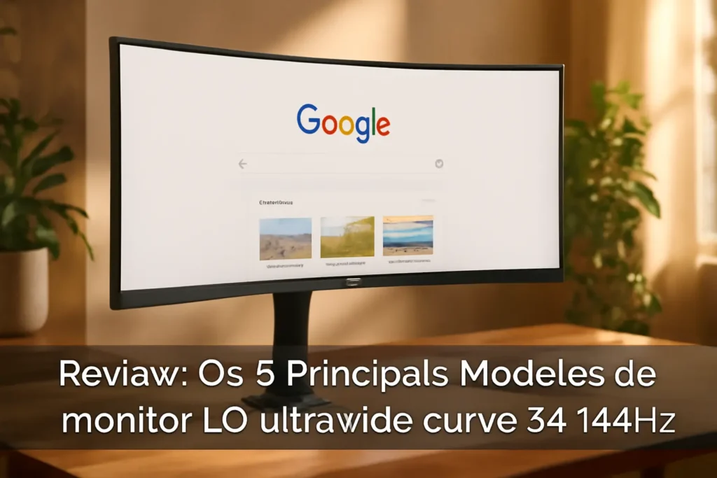 Os 5 Principais Modelos de monitor LG ultrawide curvo 34 144hz