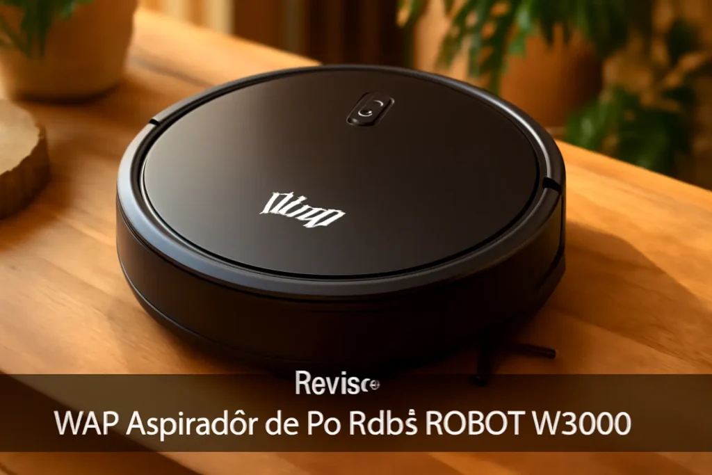 WAP Aspirador de Pó Robô ROBOT W3000: Navegação Inteligente e Desempenho Imbatível