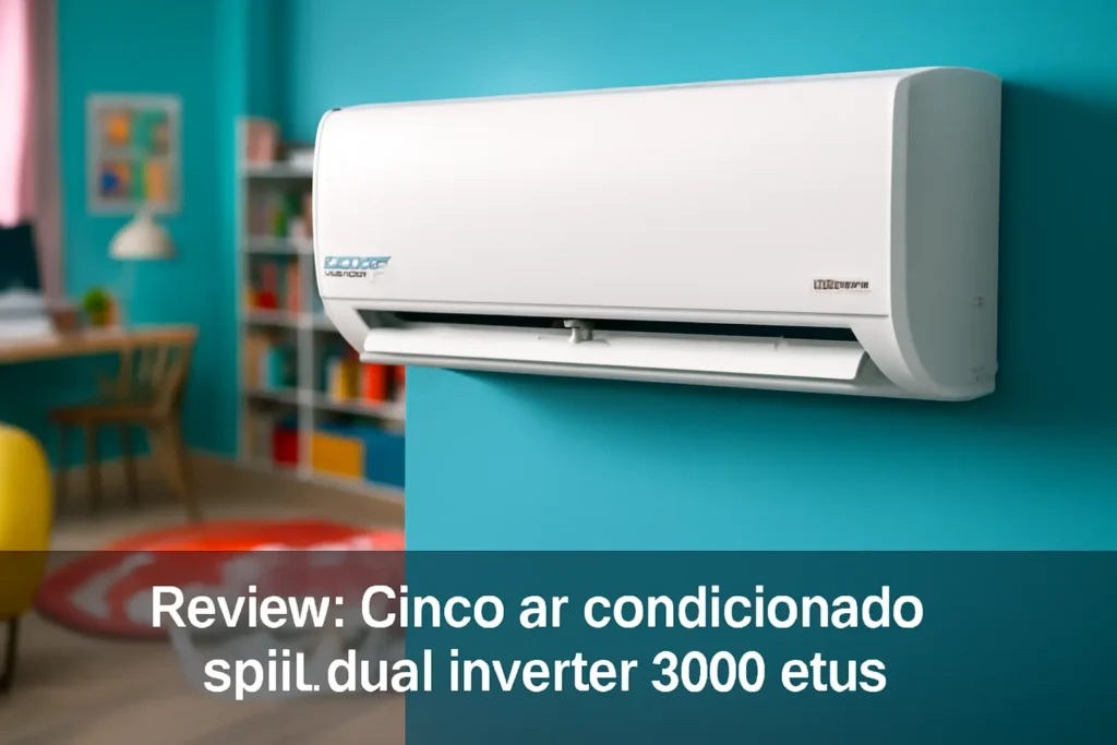 Principais Cinco ar condicionado split dual inverter 9000 btus