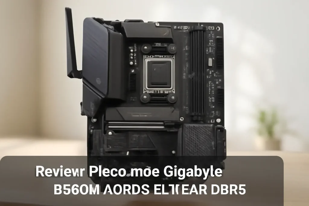 Placa Mãe Gigabyte B650M AORUS ELITE AX DDR5 WiFi Socket AMD AM5 Ryzen Série 7000