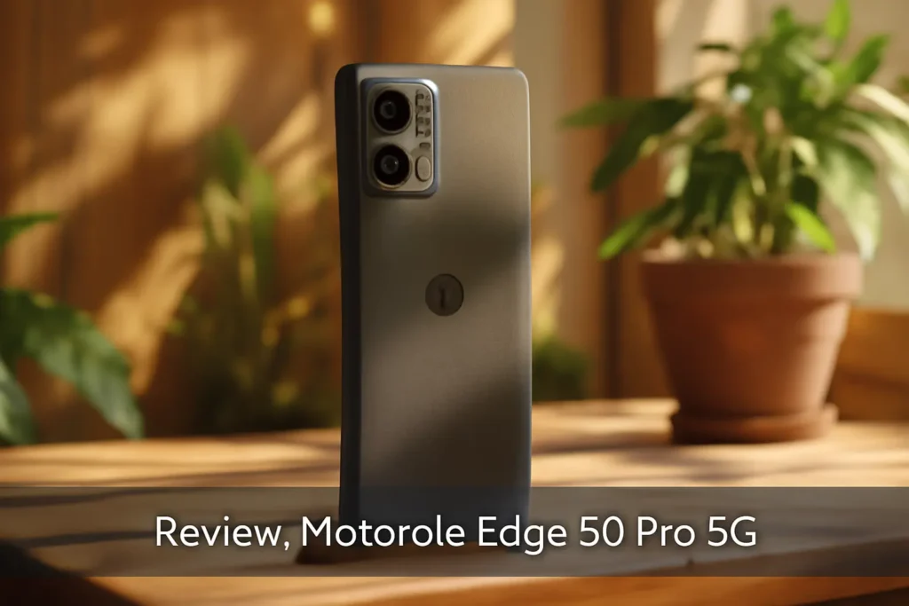 Smartphone Motorola Edge 50 Pro 5G - 256GB, 24GB RAM, 50MP AI Camera