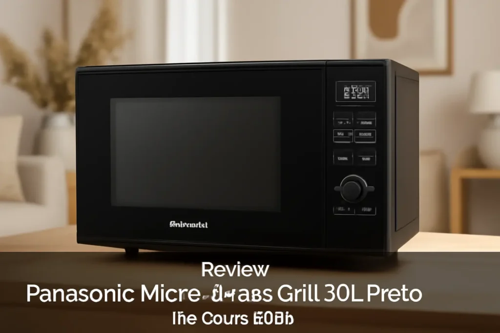 Panasonic Micro-ondas Grill 30L Preto NN-GT68LBRUK
