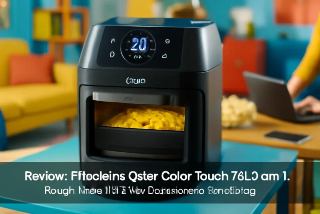 Fritadeira Oster Color Touch 12L 3 em 1: Design Moderno e Funcionalidade Inovadora
