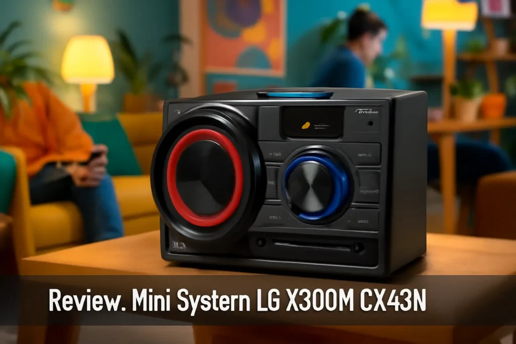 Mini System LG XBOOM CK43N - Potência e Conectividade para Sua Música