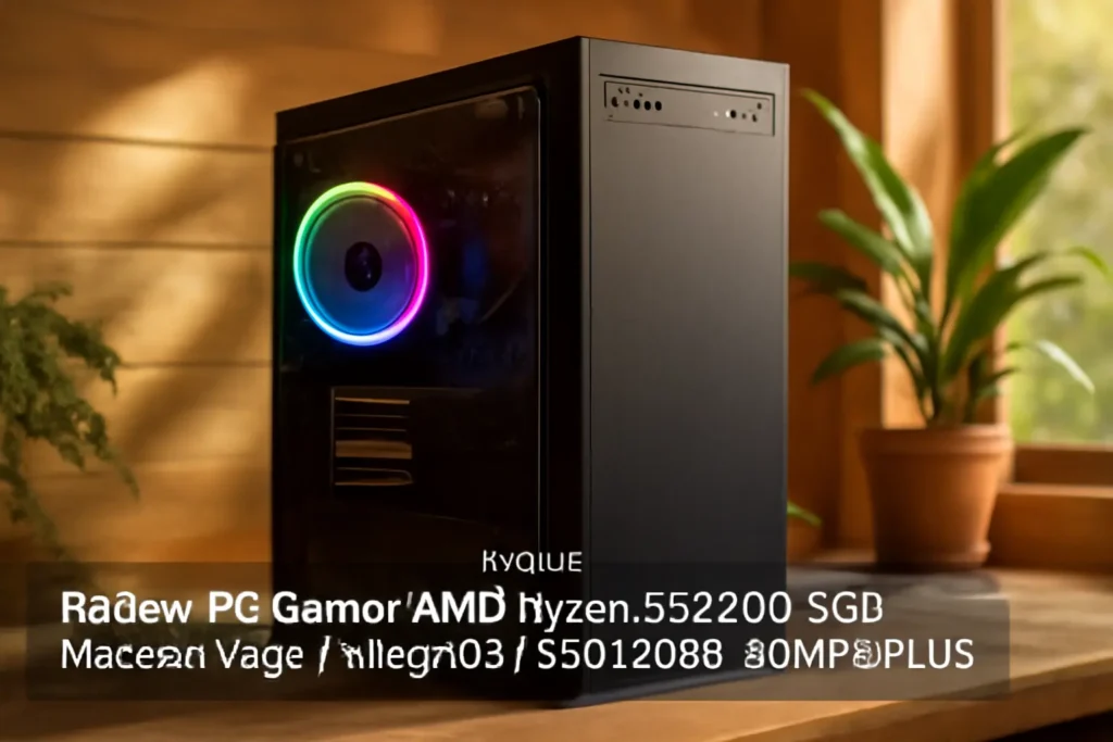 PC Gamer AMD Ryzen 3 3200G 8GB (Radeon Vega 7 Integrado) SSD 120GB, 500W 80 PLUS - NEOLOGIC