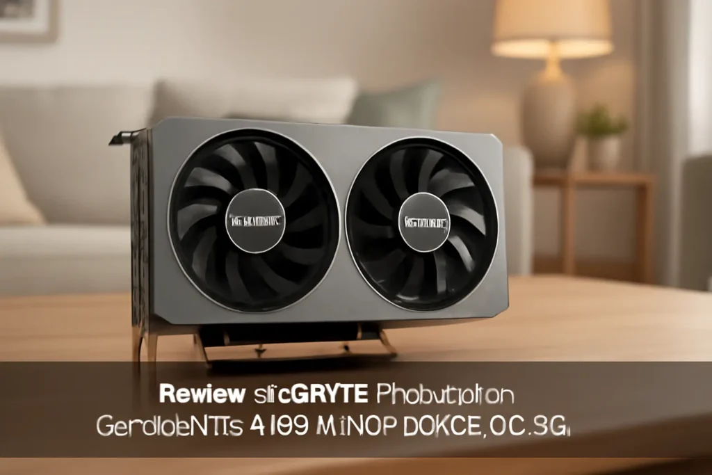 GIGABYTE Placa gráfica GeForce RTX 4060 WINDFORCE OC 8G: Desempenho e Eficiência para Gamers