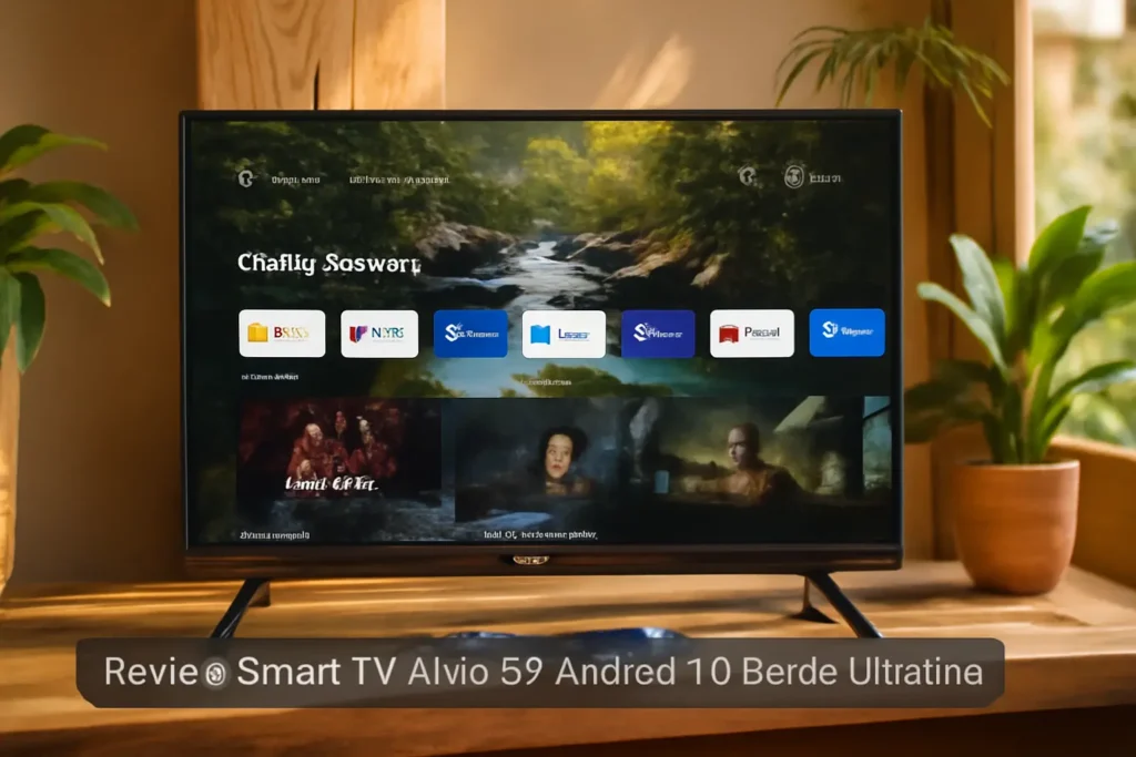 Smart TV Aiwa 32” Android HD Borda Ultrafina