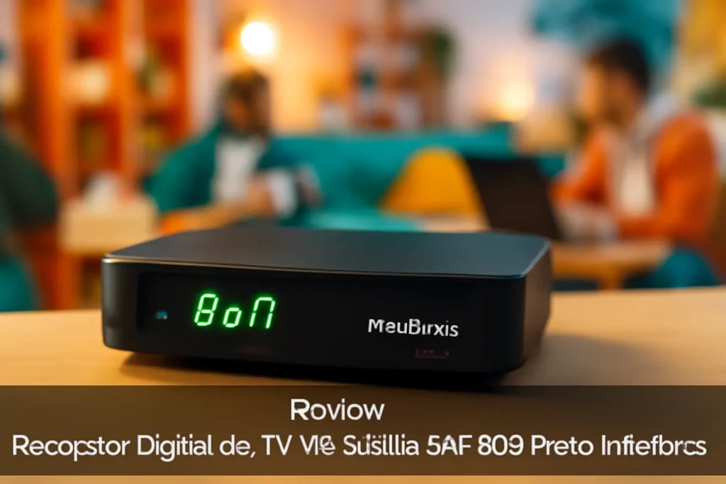 Receptor Digital de TV Via Satélite SAT 800 Preto Intelbras: Desempenho e Funcionalidade