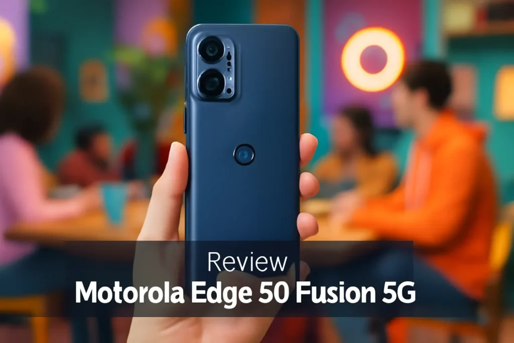 Smartphone Motorola Edge 50 Fusion 5G - Desempenho Potente e Design Sofisticado