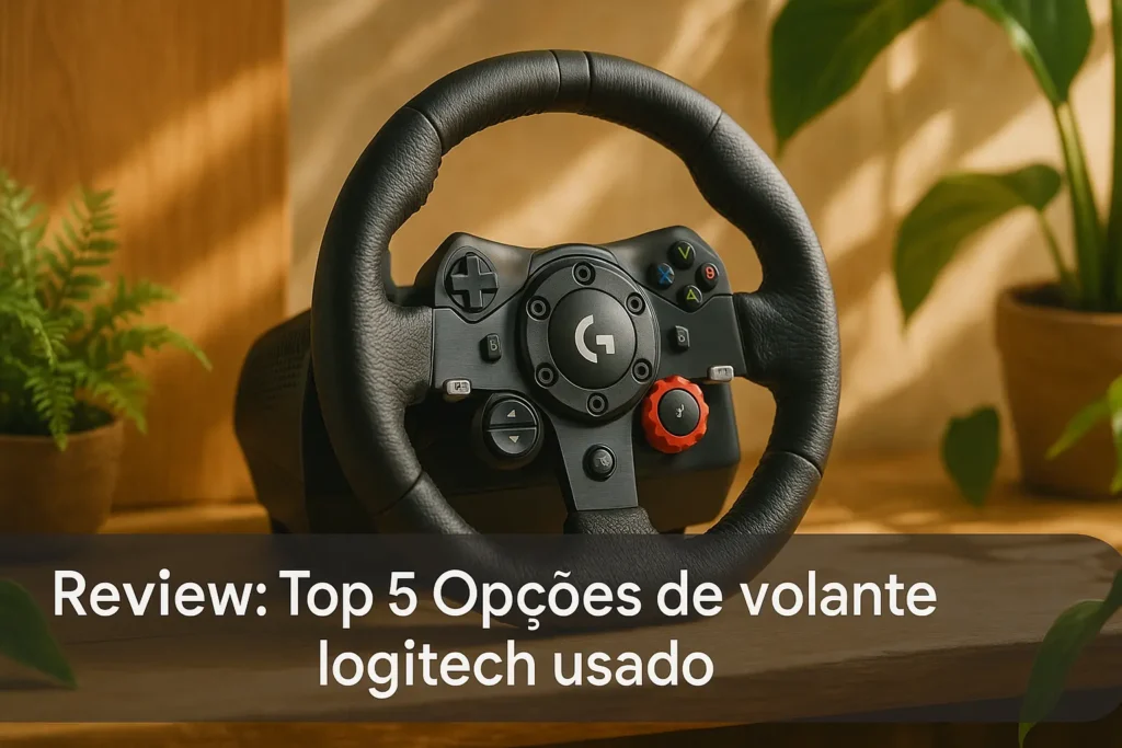Top 5 Opções de volante logitech usado