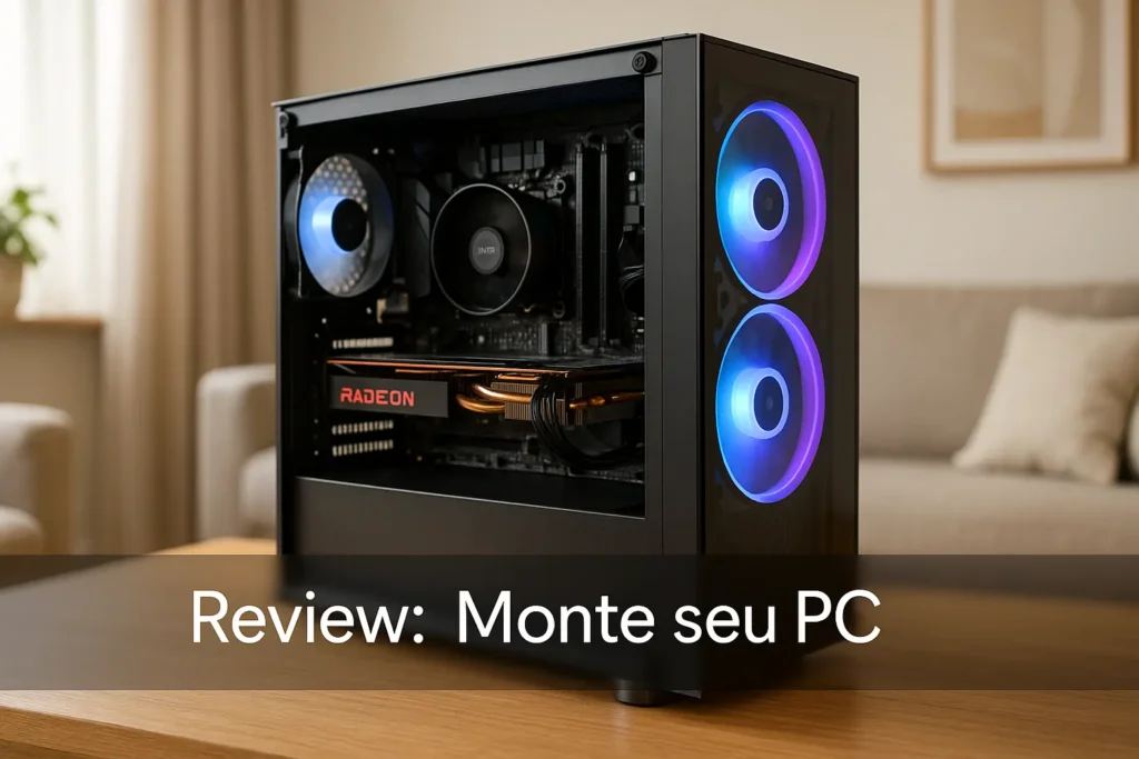 Monte seu PC: Ryzen 7 5700, RX 6750 XT, 16GB, 480GB SSD