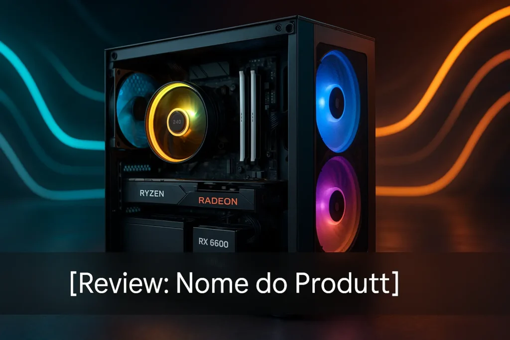 Monte seu PC: Ryzen 7 5700, RX 6600, 16GB, 480GB SSD