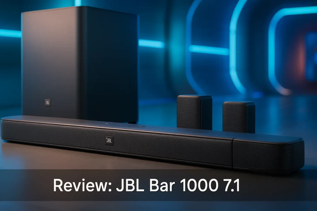 Principais 5 JBL bar 1000 7.1